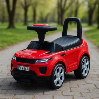 Baby Mix Detské odrážadlo SUV Prime červené v koži