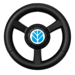 Baby Mix Dětské odrážedlo traktor s vlečkou a nářadím New Holland žlutý
