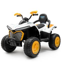 Baby Mix Elektrická čtyřkolka Strong 4x4 žlutá Baby Mix Elektrická čtyřkolka Strong 4x4 žlutá