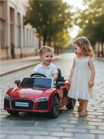 Baby Mix Elektrické autíčko Audi R8 Spyder MAXI lakované červené