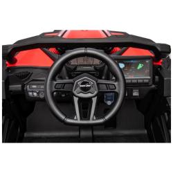 Baby Mix Elektrické autíčko Buggy Hornet červené