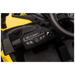 Baby Mix Elektrické autíčko Buggy Hornet žluté