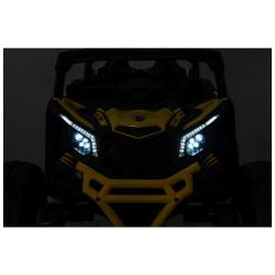 Baby Mix Elektrické autíčko Buggy Hornet žluté