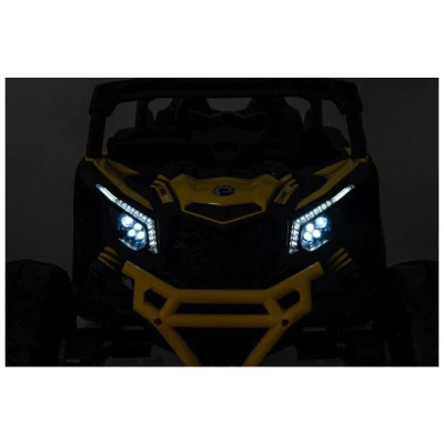Baby Mix Elektrické autíčko Buggy Hornet žluté