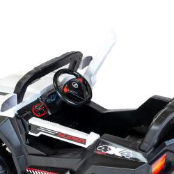 Baby Mix Elektrické autíčko Buggy Space bílá