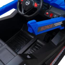 Baby Mix Elektrické autíčko Buggy Space modré POUZE Modrá (VÝPRODEJ)