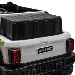 Baby Mix Elektrické autíčko Flexible bílé