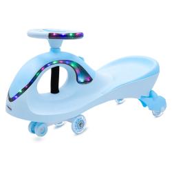 Baby Mix Gravitační odrážedlo pro děti s LED G-Force baby blue