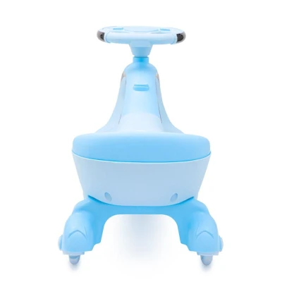 Baby Mix Gravitační odrážedlo pro děti s LED G-Force baby blue