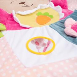 BABY MIX Hrací deka Králíček