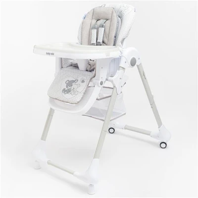 Baby Mix Jídelní židlička Infant grey (poškozený obal) Baby Mix Jídelní židlička Infant grey (poškozený obal)