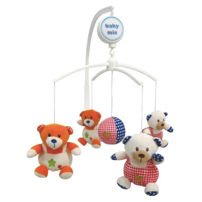 BABY MIX Kolotoč nad postieľku Medvedíky BABY MIX Kolotoč nad postieľku Medvedíky