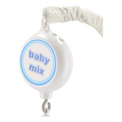 BABY MIX Elektronický kolotoč nad postýlku Medvídci a králíci s melodiemi