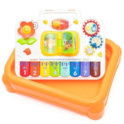 Baby Mix Multifunkční hudební vzdělávací stolek 3in1