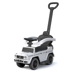 BABY MIX Odrážedlo s vodící tyčí Mercedes Benz G-Class bílé BABY MIX Odrážedlo s vodící tyčí Mercedes Benz G-Class bílé
