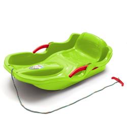 Baby Mix Plastové boby s opěradlem a brzdami SPEED BOB zelené Baby Mix Plastové boby s opěradlem a brzdami SPEED BOB zelené