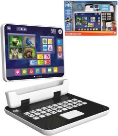 Baby Můj první tablet naučný 2v1 notebook na baterie pro miminko Světlo Zvuk Baby Můj první tablet naučný 2v1 notebook na baterie pro miminko Světlo Zvuk