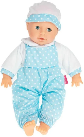 Baby panenka Bambolina Amore miminko set s lahvičkou s melodiemi na baterie Zvuk