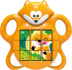 Baby skládačka liška přesouvací puzzle 3v1 na baterie Zvuk pro miminko Baby skládačka liška přesouvací puzzle 3v1 na baterie Zvuk pro miminko