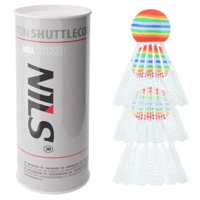 NILS NBL6020 3 ks Badmintonové míčky