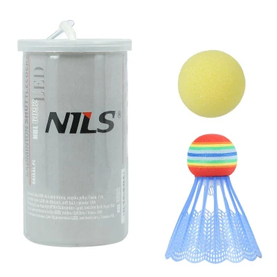 NILS NBL6092 Badmintonový a pěnový míček NILS NBL6092 Badmintonový a pěnový míček