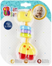 Bam Bam Baby chrastítko včelka plast pro miminko