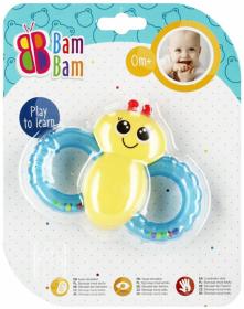 Bam Bam Baby chrastítko včelka plast pro miminko