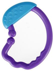 Bam Bam Baby chrastítko veselé set 3ks klipem pro miminko plast na kartě