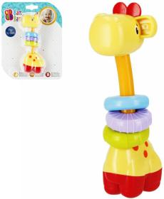 Bam Bam Baby chrastítko žirafka plast pro miminko Bam Bam Baby chrastítko žirafka plast pro miminko