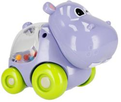 Bam Bam Baby Hroch na kolečkách chrastítko zvířátko pro miminko plast
