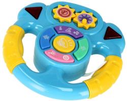 Bam Bam Baby hudební volant interaktivní na baterie 2 barvy Světlo Zvuk