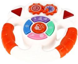 Bam Bam Baby hudební volant interaktivní na baterie 2 barvy Světlo Zvuk