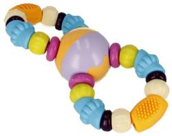 Bam Bam Baby Korálky 17cm chrastítko a kousátko pro miminko plast na kartě