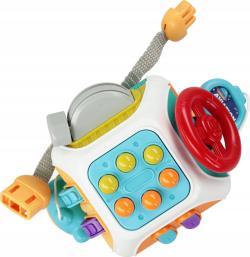 Bam Bam Baby kostka senzorická edukační s aktivitami plast