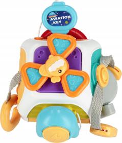 Bam Bam Baby kostka senzorická edukační s aktivitami plast