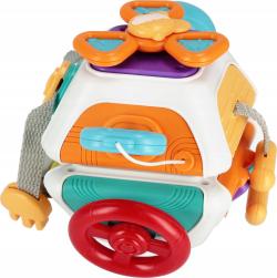 Bam Bam Baby kostka senzorická edukační s aktivitami plast