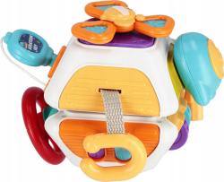 Bam Bam Baby kostka senzorická edukační s aktivitami plast