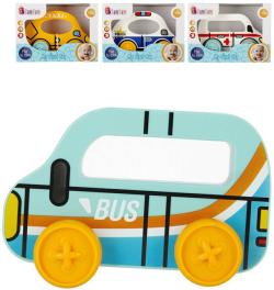 Bam Bam Baby moje první auto s úchytem policie/sanitka/autobus/taxi 4 druhy