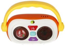 Bam Bam Baby rádio hudební interaktivní na baterie Světlo Zvuk 2 barvy plast
