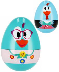 Bam Bam Baby roly poly ptáček zvířátko kývací pro miminko 2 druhy Bam Bam Baby roly poly ptáček zvířátko kývací pro miminko 2 druhy