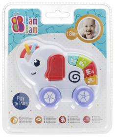 Bam Bam Baby slon hudební na baterie Světlo Zvuk