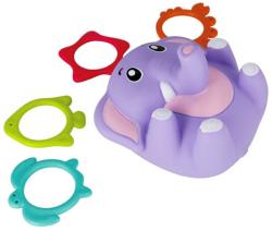 Bam Bam Baby sloník aktivní zvířátko navlékací set se 4 kroužky