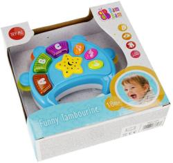 Bam Bam Baby tamburína veselá hudební na baterie Světlo Zvuk