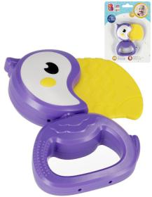 Bam Bam Baby Tukan 11cm chrastítko ptáček pro miminko plast na kartě