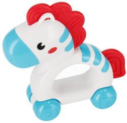 Bam Bam Baby Zebra na kolečkách 10cm chrastítko a kousátko pro miminko