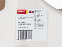 BANQUET 4kids Nočník dětský DOG protiskluz.prvky PH BÉŽ