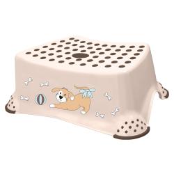 BANQUET 4kids Stolička DOG 40,5x28,5cm protiskluzová PH BÉŽ