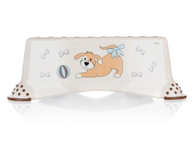 BANQUET 4kids Stolička DOG 40,5x28,5cm protiskluzová PH BÉŽ