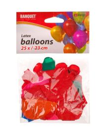 BANQUET Balonky nafukovací 23cm (25ks) MY PARTY