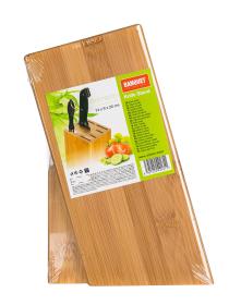 BANQUET Blok na 6 nožů a ocílku 22x14x9cm bambus BRILLANTE